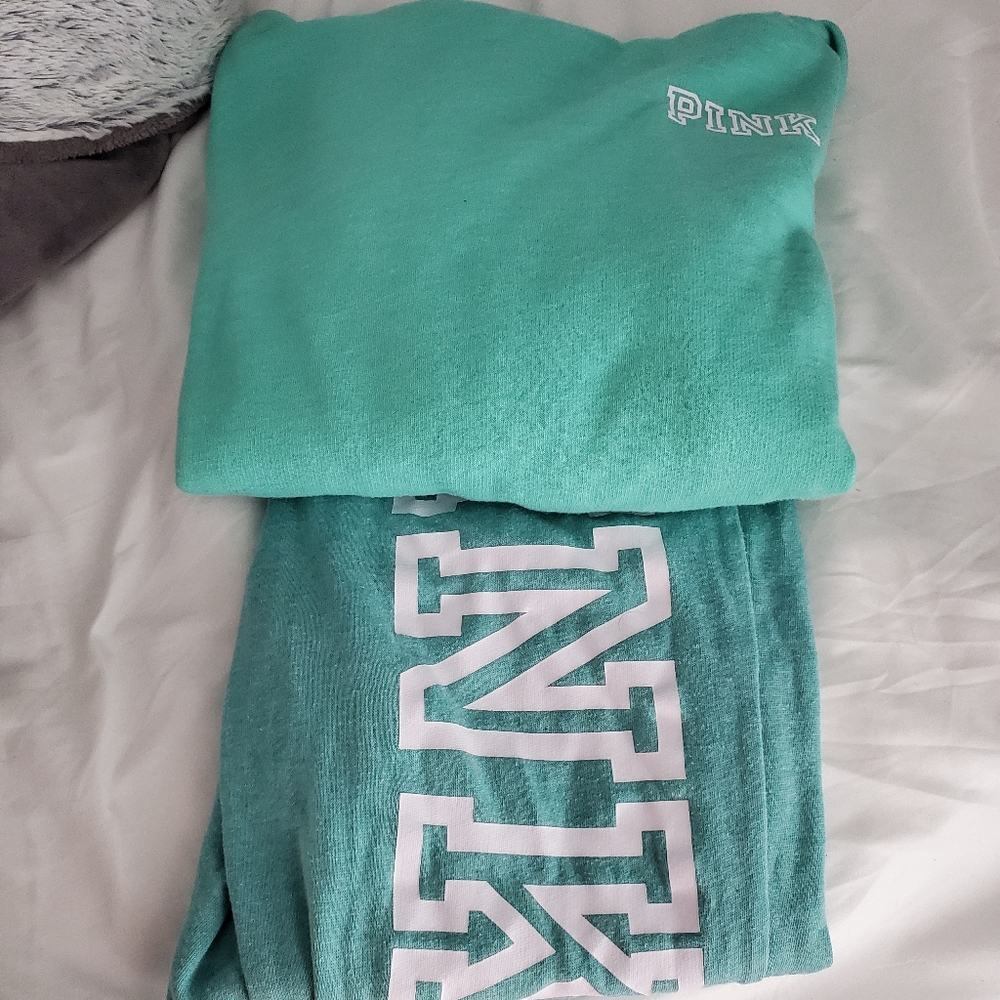 Pink Victoria's secret outfit